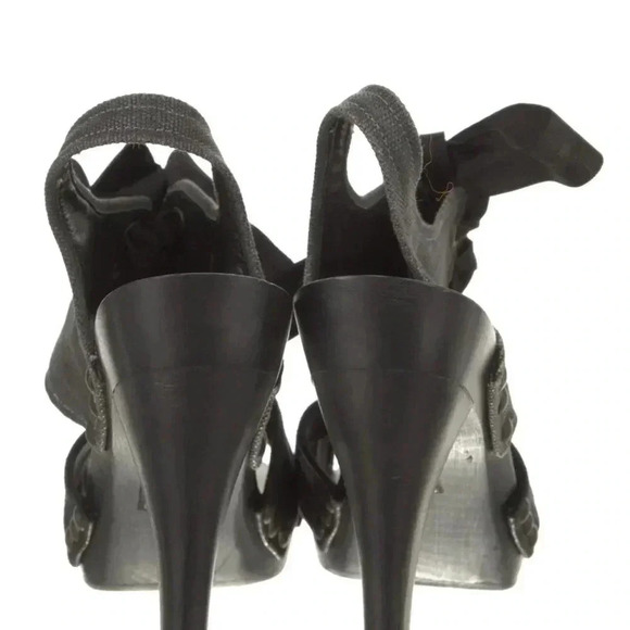 Stella McCartney Lace Up Heals - Picture 5 of 5